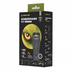 Тактический фонарь Armytek Doberman Pro Magnet USB (холодный свет)